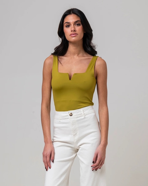 Фото ракурс 1 - Жіноча зелена блузка Piazza Italia артикул 50421 PISTACHIO GREEN SS2025