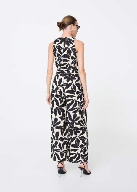 Фото ракурс 2 - Женский черный комбинезон Mango артикул 17981186 99 1 season