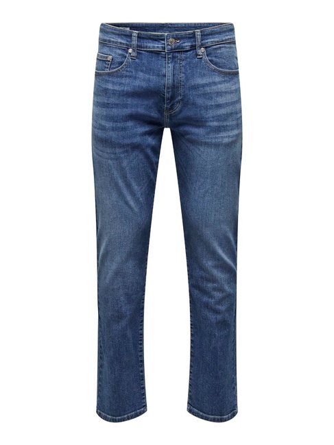 Фото ракурс 3 - Мужские синие джинсы ONLY & SONS артикул 22026755 Medium Blue Denim FW2024