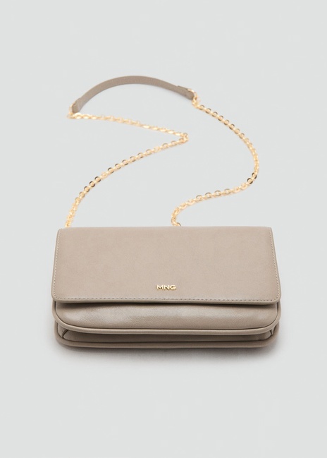 Фото ракурс 2 - Жіноча коричнева сумка Mango артикул 17095150 35 1 season