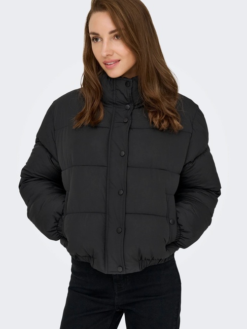 Жіноча чорна куртка Only артикул 15353988 Black FW2025 Фото ракурс 1 - Жіноча чорна куртка Only артикул 15353988 Black FW2025