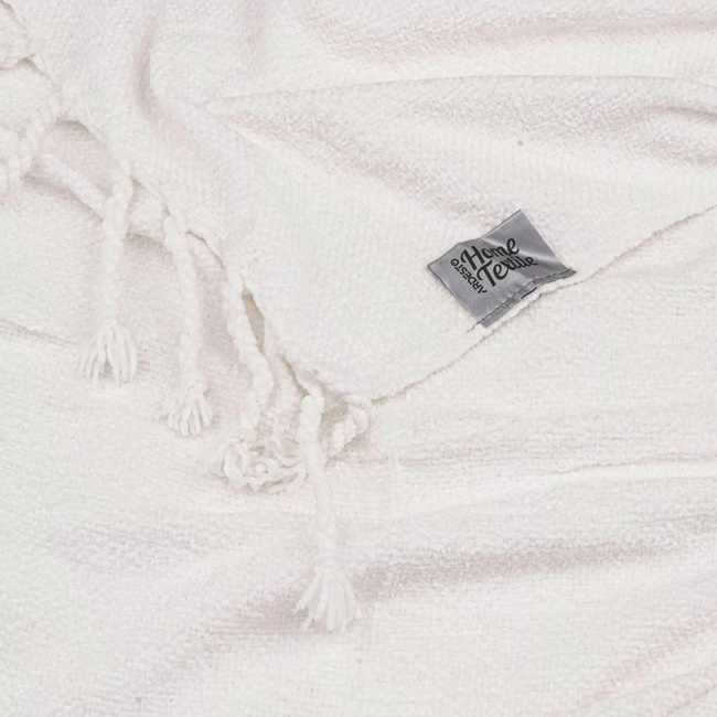 Фото ракурс 4 - Белый плед Ardesto артикул ART0202CH No color FW2025