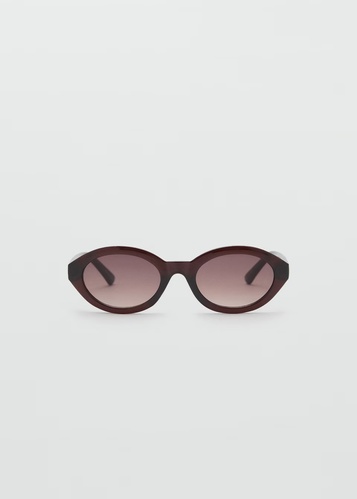 Фото ракурс 2 - Женские коричневые очки Mango артикул 17082921 30 1 season