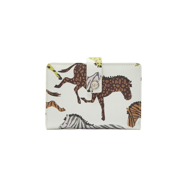 Жіночий білий гаманець Parfois артикул 238317 _HM FW2025 Фото ракурс 1 - Жіночий білий гаманець Parfois артикул 238317 _HM FW2025