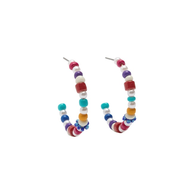 Женские разноцветные серьги Parfois артикул 234794 _BM FW2025 Фото ракурс 1 - Женские разноцветные серьги Parfois артикул 234794 _BM FW2025