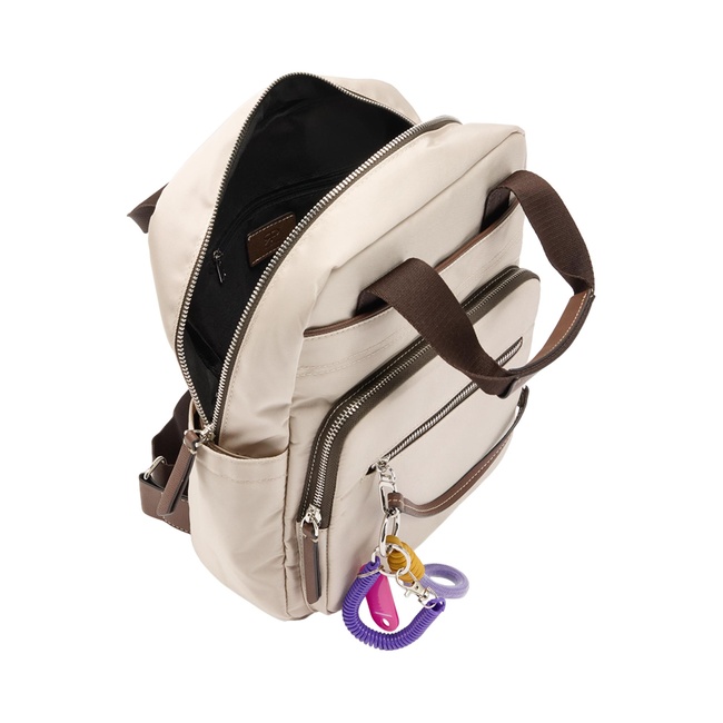 Фото ракурс 4 - Жіночий молочний рюкзак Parfois артикул 240194 _EC FW2025