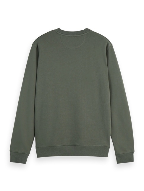 Чоловічий зелений светр SCOTCH & SODA артикул 181275 301 FW2025 Фото ракурс 6 - Чоловічий зелений светр SCOTCH & SODA артикул 181275 301 FW2025