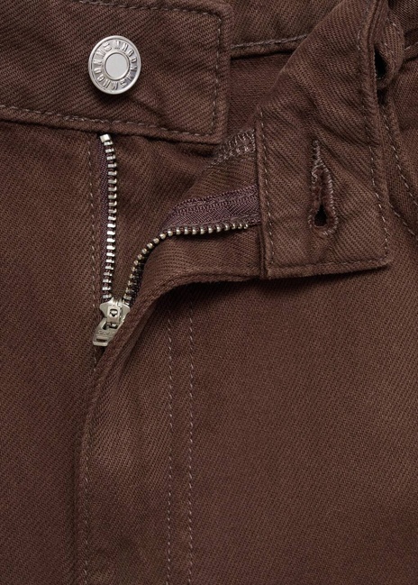 Фото ракурс 6 - Жіночі коричневі джинси Mango артикул 17046350 32 1 season