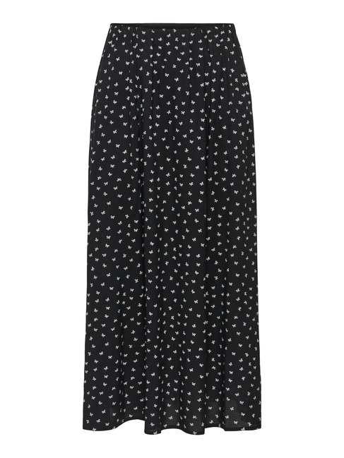 Женская черная юбка Only артикул 15357477 Black FW2025 Фото ракурс 3 - Женская черная юбка Only артикул 15357477 Black FW2025