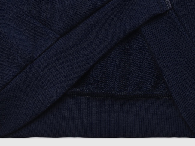 Синяя олимпийка для мальчиков Benetton артикул 3J70G503M.P 252 25P Фото ракурс 3 - Синяя олимпийка для мальчиков Benetton артикул 3J70G503M.P 252 25P