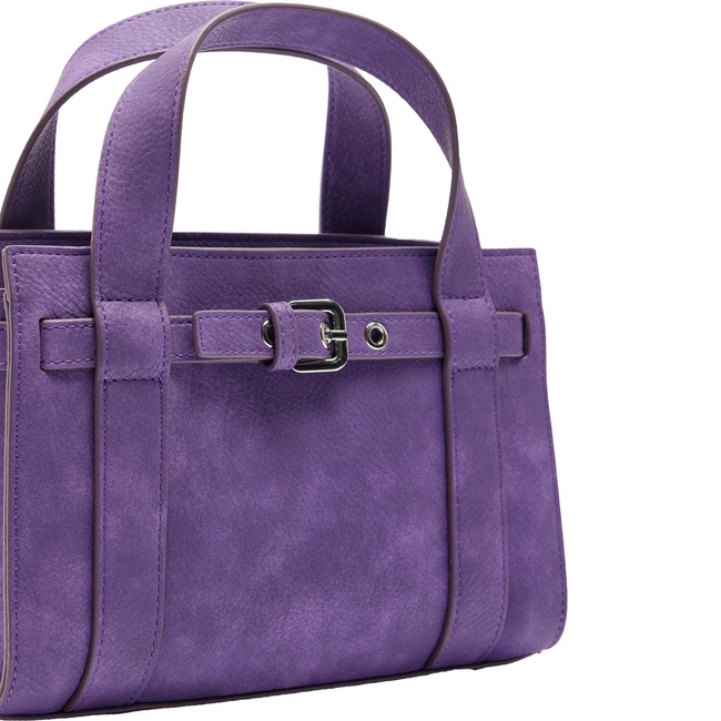 Фото ракурс 3 - Женская фиолетовая сумка Parfois артикул 238706 _PU FW2025