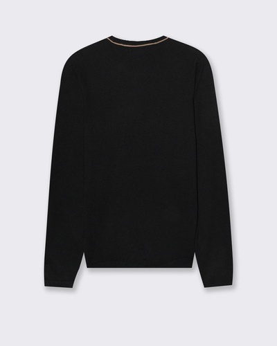 Фото ракурс 2 - Жіночий чорний джемпер Piazza Italia артикул 55882 Black FW2025