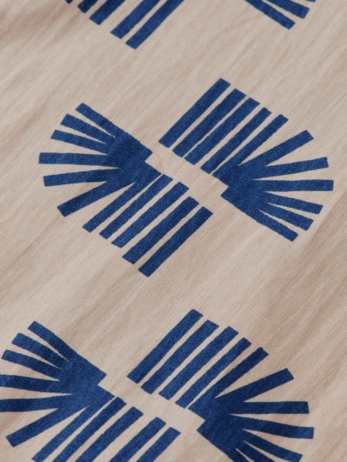 Фото ракурс 7 - Мужская бежевая рубашка SCOTCH & SODA артикул 181804 260 FW2025