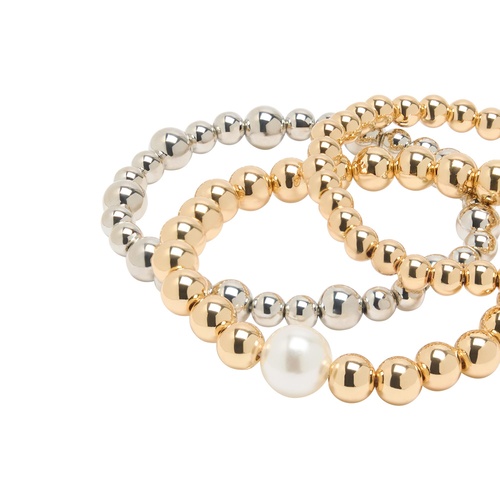 Фото ракурс 2 - Жіночий золото-срібний браслет Parfois артикул 239379 _MM FW2025