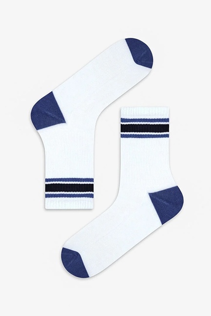 Фото ракурс 3 - Мужские белые носки Penti артикул PHJJ2FX024SK BYZ 25SS