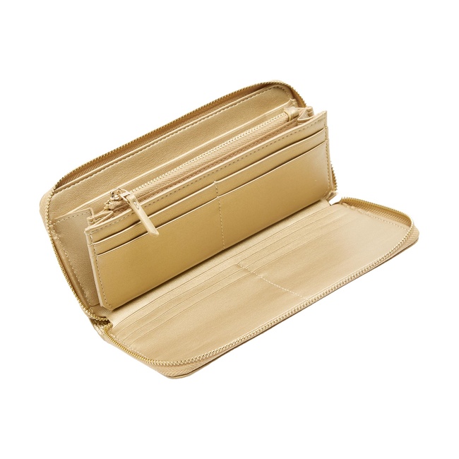 Жіночий золотий гаманець Parfois артикул 223675 _GD FW2025 Фото ракурс 4 - Жіночий золотий гаманець Parfois артикул 223675 _GD FW2025