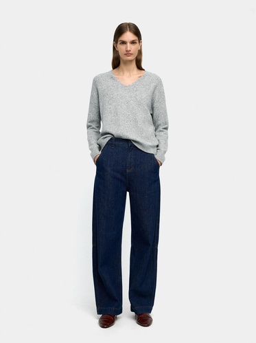 Фото ракурс 1 - Жіночий сірий светр Parfois артикул 238846 _GY FW2025