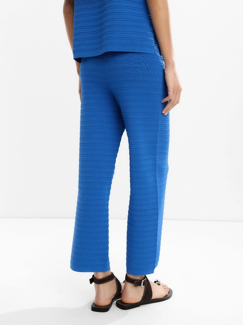 Фото ракурс 2 - Женские синие штаны Parfois артикул 232381 RBX SS2025