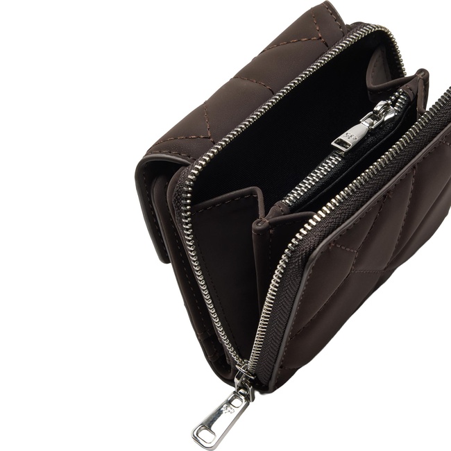 Фото ракурс 3 - Женский бордовый кошелёк Parfois артикул 242384 _AU SS2026