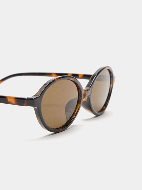 Фото ракурс 3 - Жіночі коричневі окуляри Parfois артикул 241142 _DB FW2025