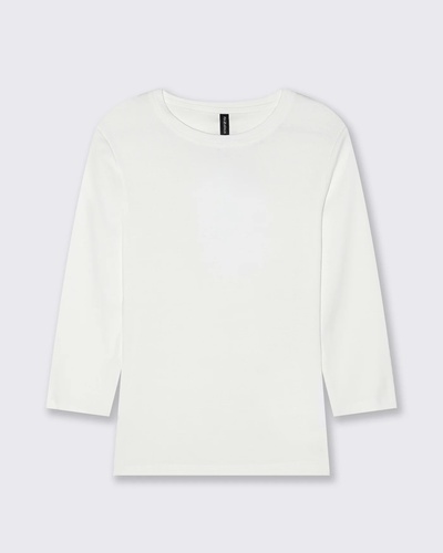 Фото ракурс 1 - Женский белый реглан Piazza Italia артикул 62288 White milk FW2025