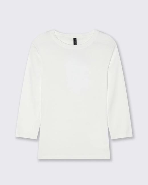 Женский белый реглан Piazza Italia артикул 62288 White milk FW2025 Фото ракурс 1 - Женский белый реглан Piazza Italia артикул 62288 White milk FW2025