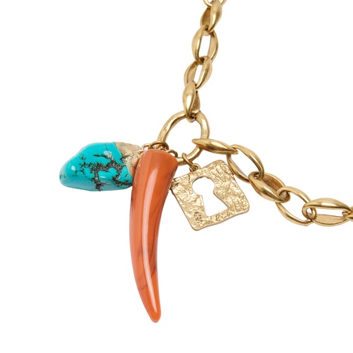 Фото ракурс 2 - Жіноче золотe намисто Parfois артикул 238645 _HM FW2025