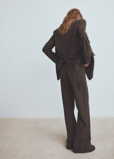 Фото ракурс 2 - Жіночі коричневі брюки Mango артикул 27031324 30 2 season