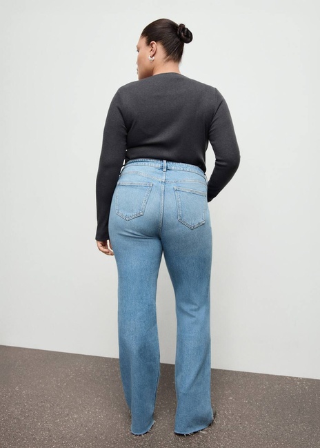 Жіночі сині джинси Mango артикул 27001243 TM 2 season Фото ракурс 7 - Жіночі сині джинси Mango артикул 27001243 TM 2 season