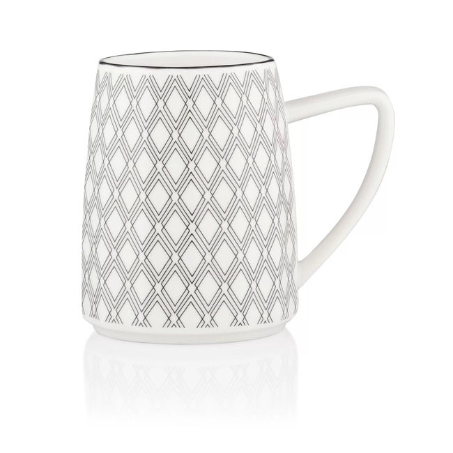 Фото ракурс 2 - Серая чашка Ardesto артикул AR3049 No color FW2025