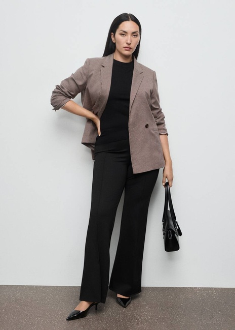 Фото ракурс 6 - Жіночі чорні легінси Mango артикул 17055806 99 1 season