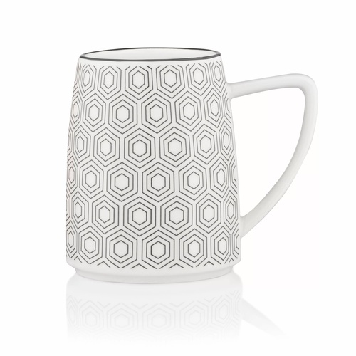 Фото ракурс 2 - Белая чашка Ardesto артикул AR3051 No color FW2025