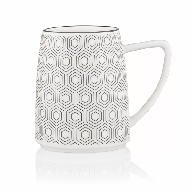 Фото ракурс 2 - Белая чашка Ardesto артикул AR3051 No color FW2025