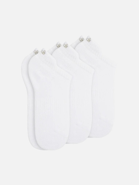 Женские белые носки SCOTCH & SODA артикул SS123405 100 FW2025 Фото ракурс 1 - Женские белые носки SCOTCH & SODA артикул SS123405 100 FW2025