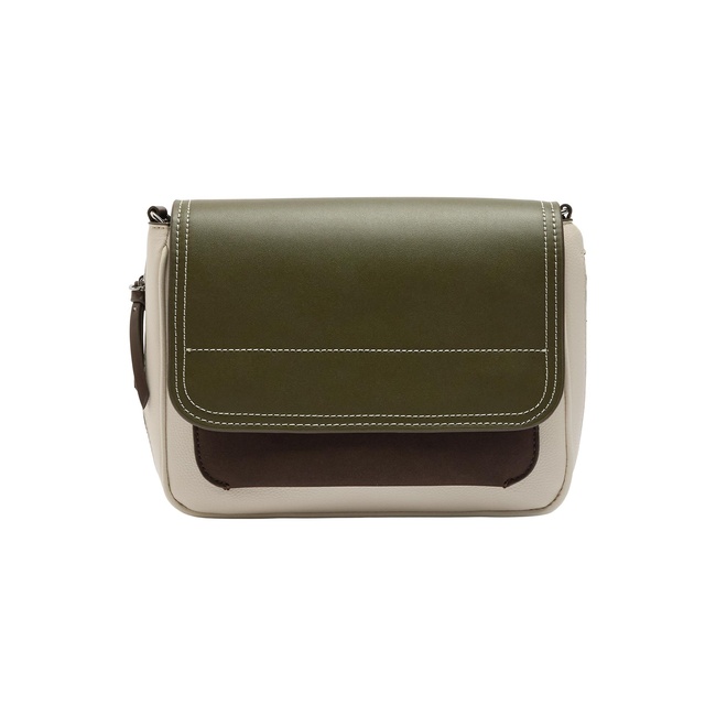 Жіноча зелена сумка Parfois артикул 237247 _HM FW2025 Фото ракурс 1 - Жіноча зелена сумка Parfois артикул 237247 _HM FW2025