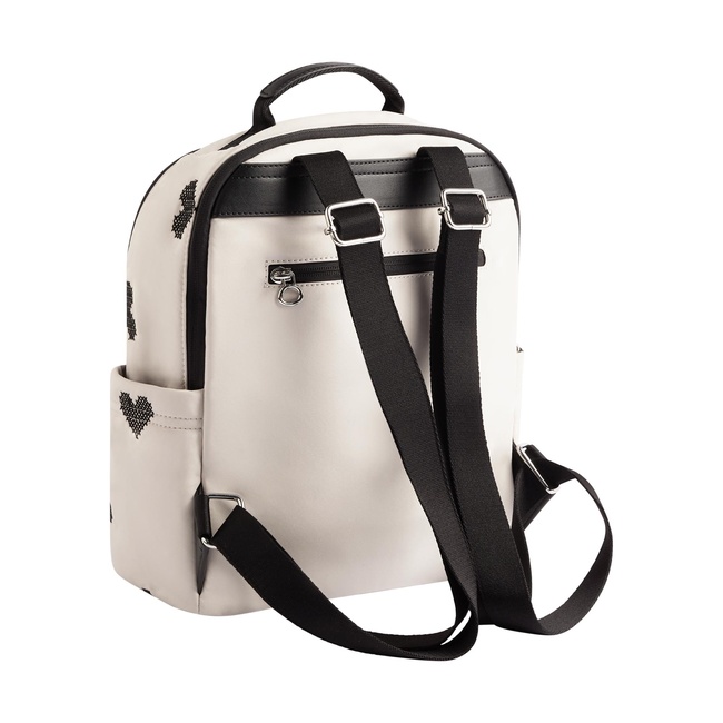 Фото ракурс 2 - Жіночий молочний рюкзак Parfois артикул 228722 _EC SS2025