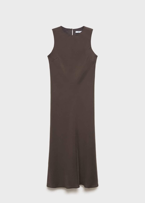 Фото ракурс 4 - Жіноча коричнева сукня Mango артикул 17004090 30 1 season