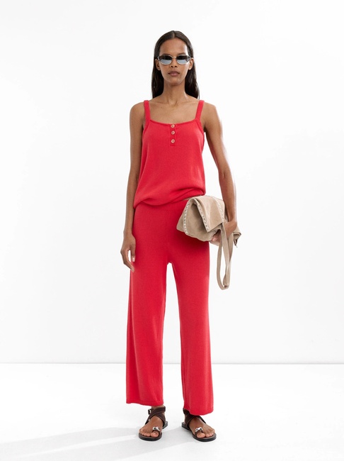 Жіночі червоні штани Parfois артикул 234027 _RD FW2025 Фото ракурс 4 - Жіночі червоні штани Parfois артикул 234027 _RD FW2025