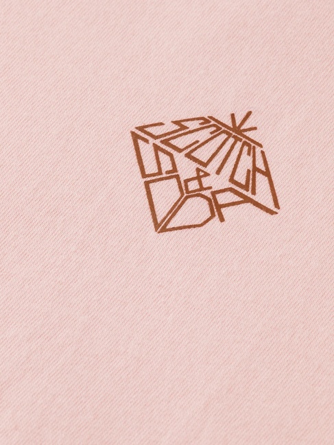 Фото ракурс 7 - Жіноча рожева футболка SCOTCH & SODA артикул U9A00812T U634 FW2025