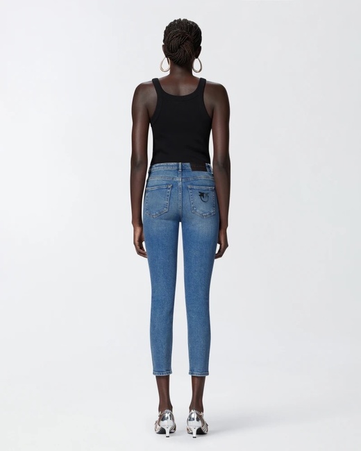 Фото ракурс 2 - Жіночі сині джинси Pinko артикул 100169-A2DQ PJD SS2025