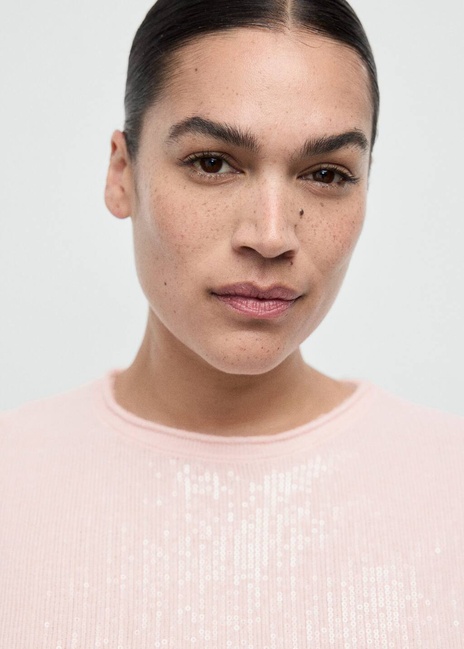Фото ракурс 6 - Жіночий рожевий джемпер Mango артикул 17009127 81 1 season