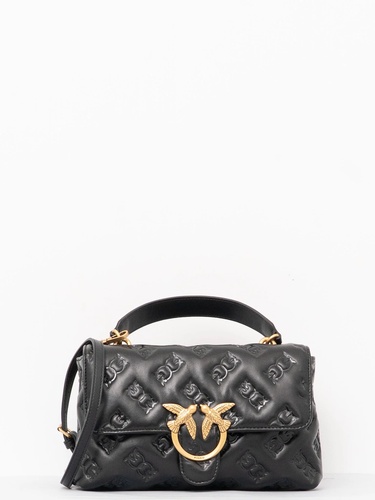 Фото ракурс 1 - Женская черная сумка Pinko артикул 100043-A2JX Z99Q FW2025