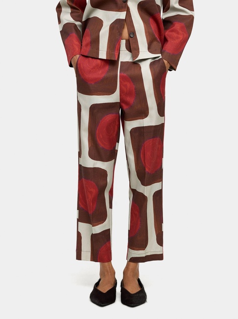 Жіночі різнокольорові штани Parfois артикул 241370 _BM FW2025 Фото ракурс 1 - Жіночі різнокольорові штани Parfois артикул 241370 _BM FW2025