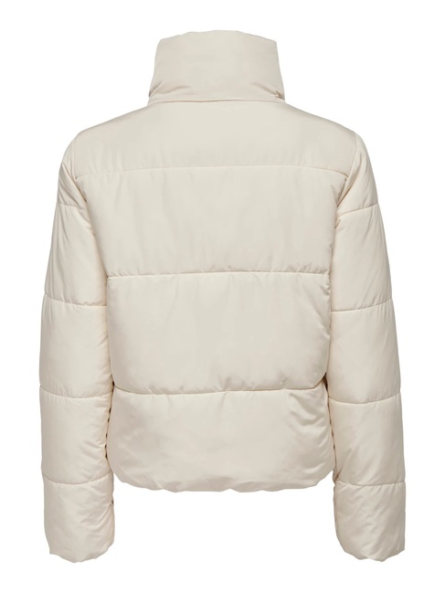 Жіноча бежева куртка Only артикул 15213591 moonbeam FW2025 Фото ракурс 4 - Жіноча бежева куртка Only артикул 15213591 moonbeam FW2025