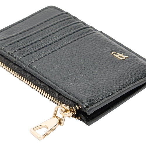 Фото ракурс 2 - Женский черный кошелёк Parfois артикул 224825 _BK FW2025