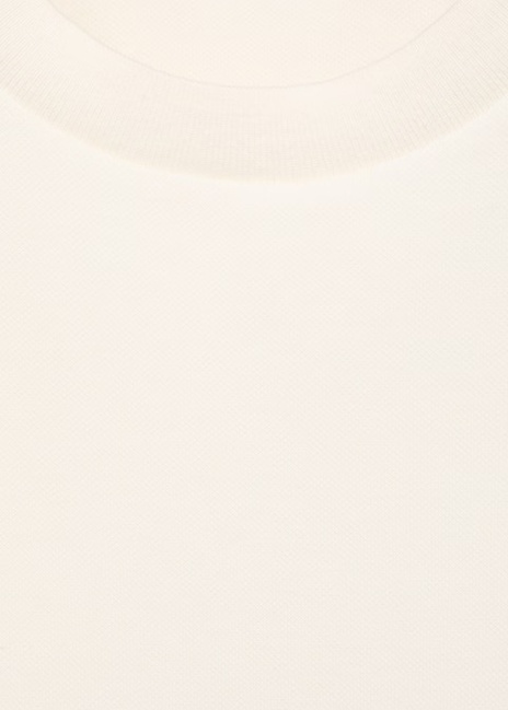 Женская молочная футболка Mango артикул 17014099 05 1 season Фото ракурс 7 - Женская молочная футболка Mango артикул 17014099 05 1 season
