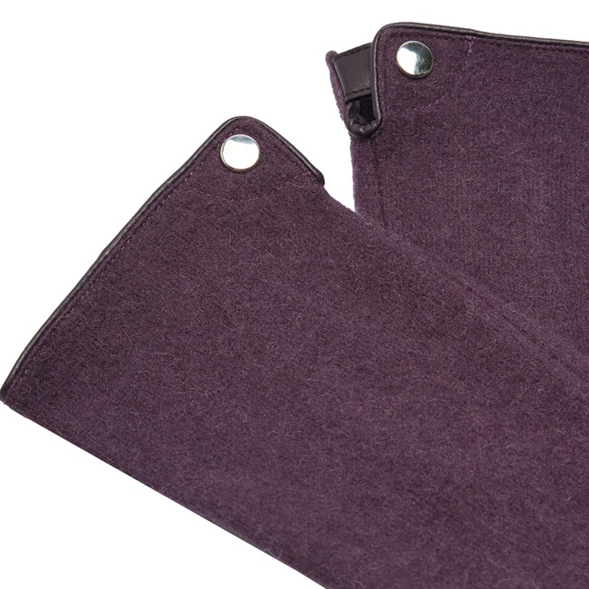 Фото ракурс 2 - Жіночі фіолетові рукавиці Parfois артикул 240749 _AU FW2025