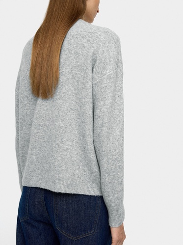 Фото ракурс 2 - Жіночий сірий светр Parfois артикул 238846 _GY FW2025