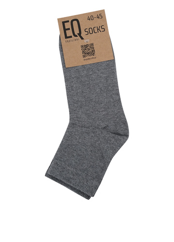Фото ракурс 1 - Мужские серые носки EQUILIBRI артикул M711 003 000 Grey No season