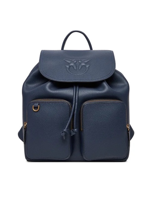 Фото ракурс 1 - Женский синий рюкзак Pinko артикул 104351-A29Q G08Q FW2025